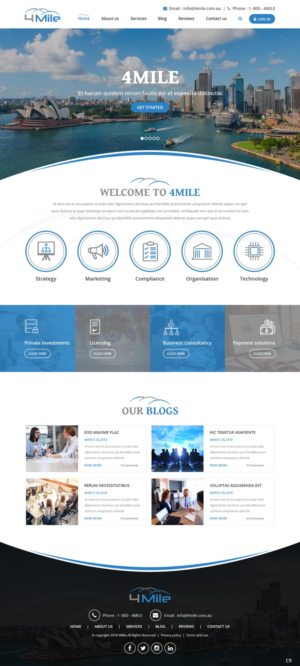 Web Design by pb for this project | Design: #18405305