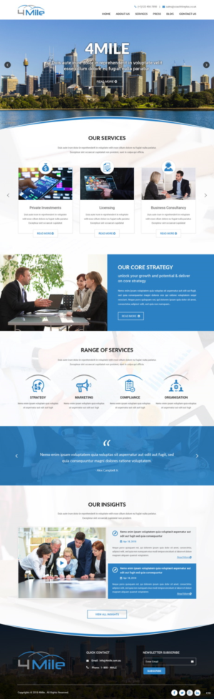 Web Design by pb for this project | Design: #18405308