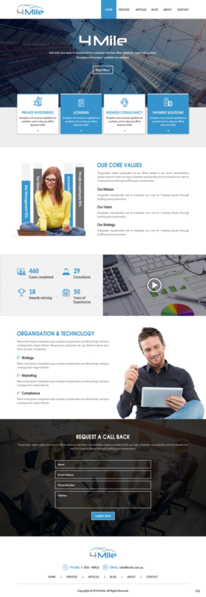 Web Design by pb for this project | Design: #18405310