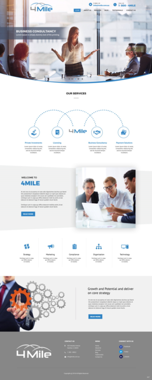 Web Design by pb for this project | Design: #18405329