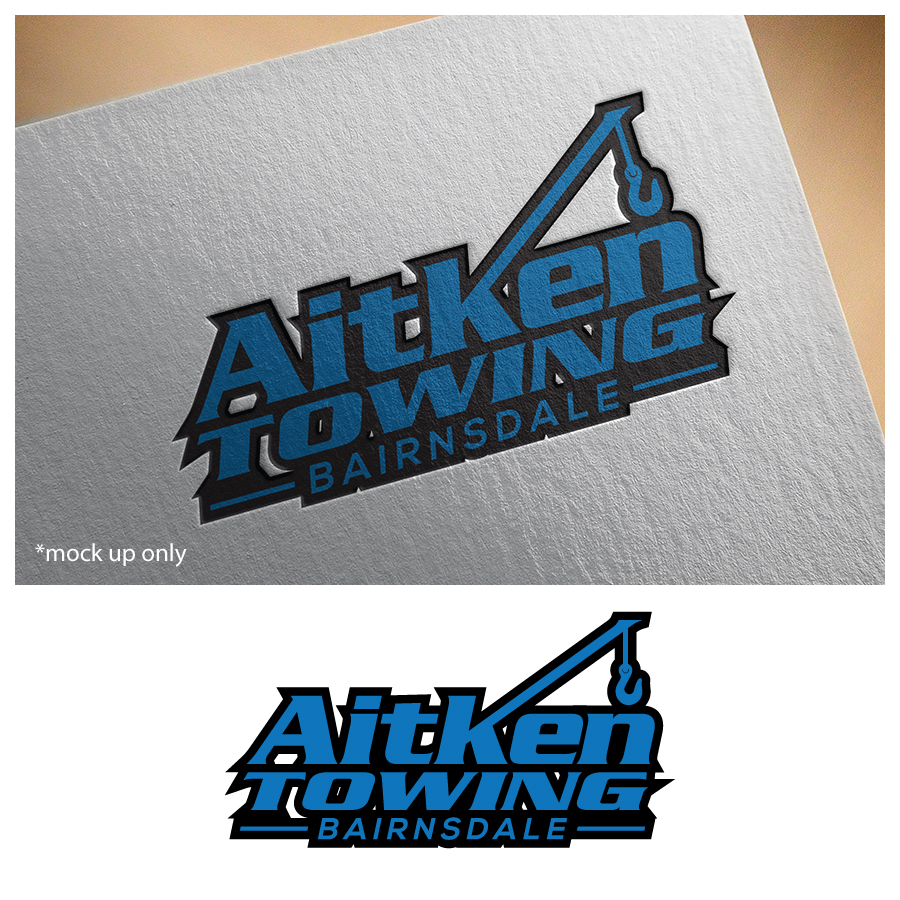 Logo Design by Bluemedia for Aitken Towing Bairnsdale | Design: #12237085