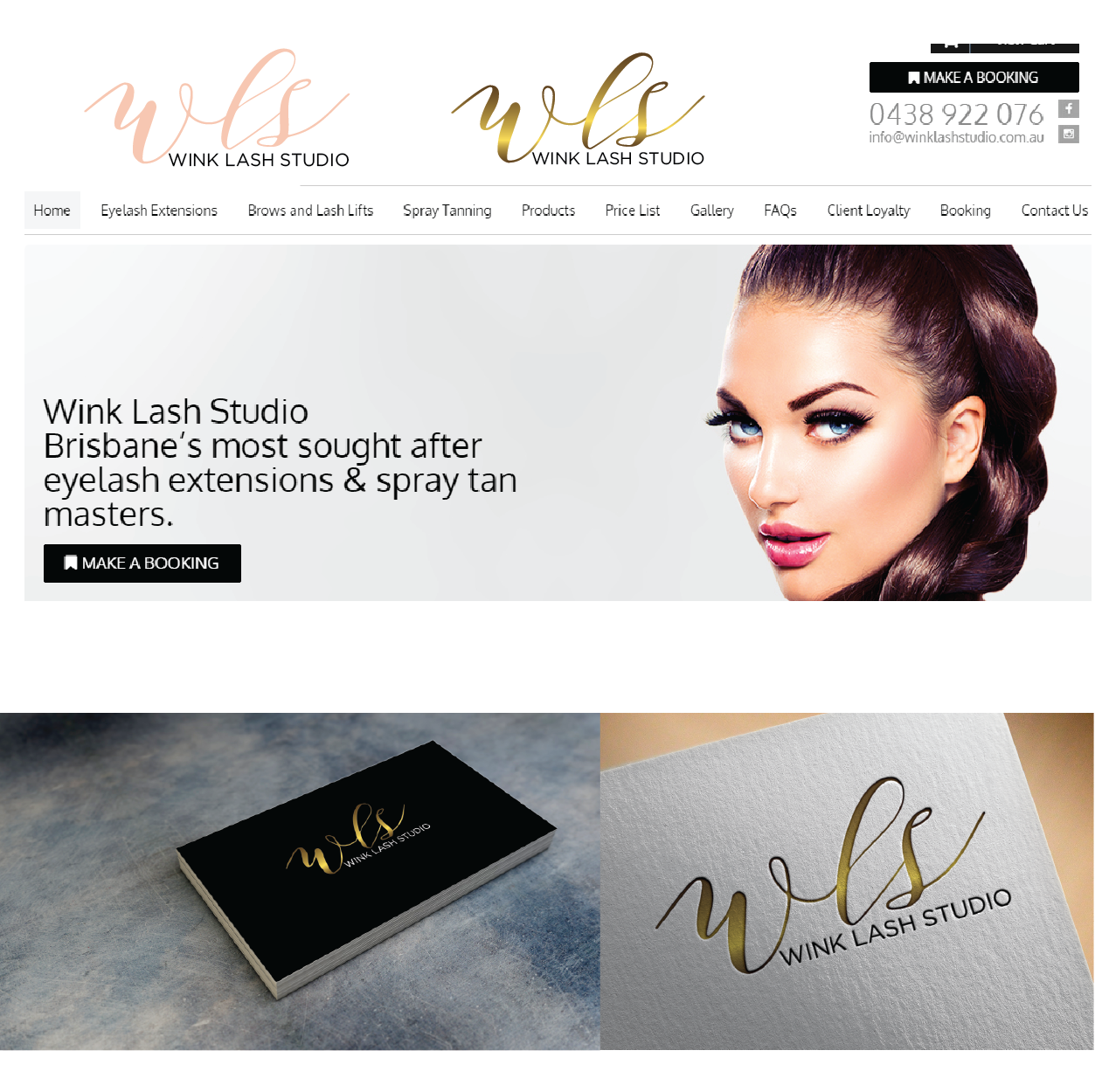 Logo Design by jonnson for Wink Lash Studio Pty Ltd | Design #12245848