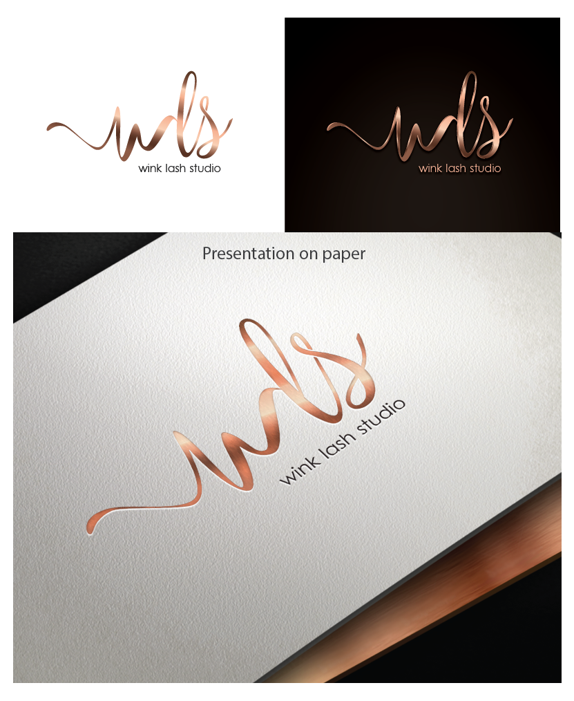 Logo Design by Elza for Wink Lash Studio Pty Ltd | Design #12246693