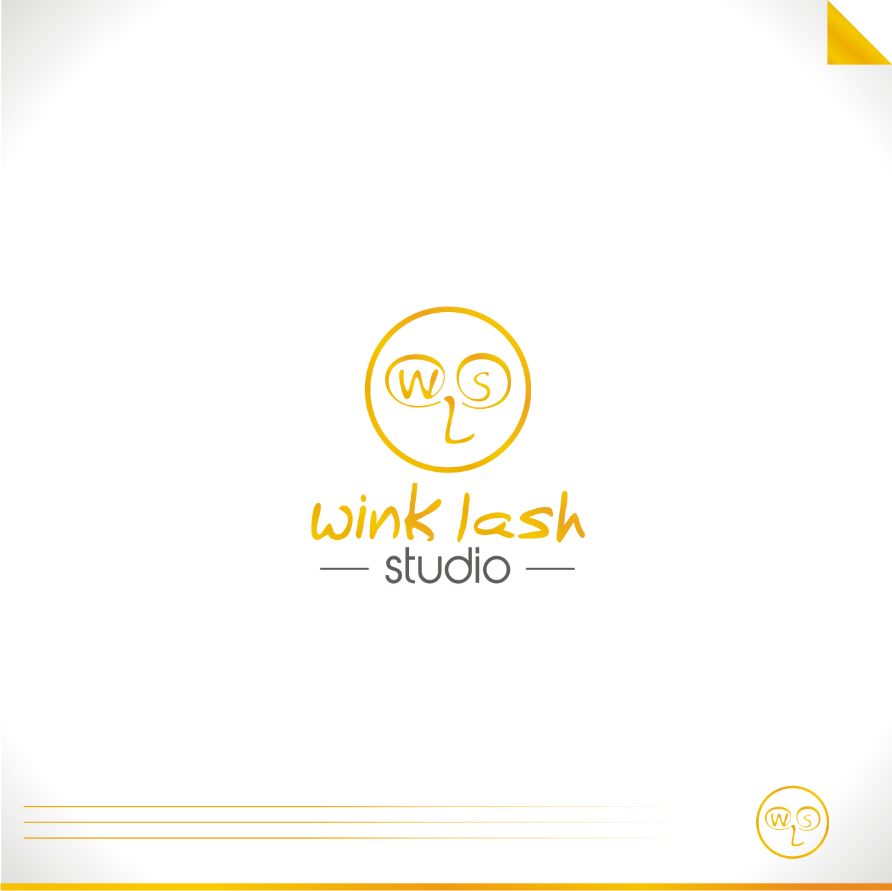 Logo Design by R!CKY for Wink Lash Studio Pty Ltd | Design #12279824