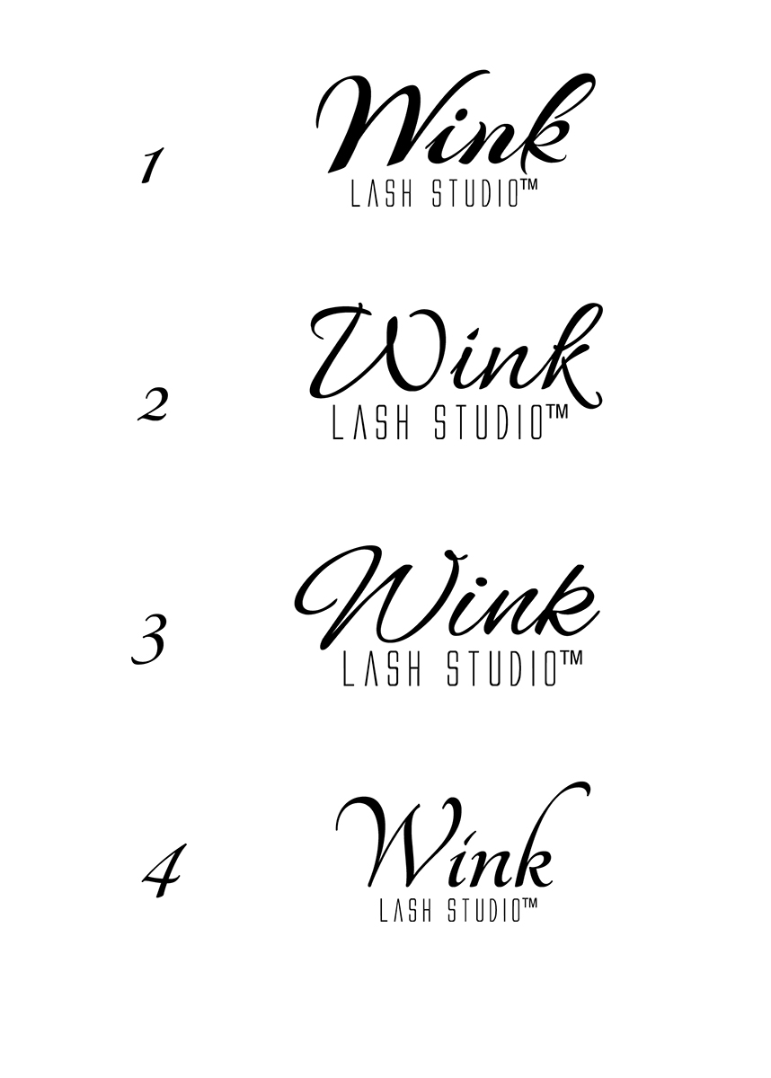 Logo Design by kirkalan for Wink Lash Studio Pty Ltd | Design #12261280