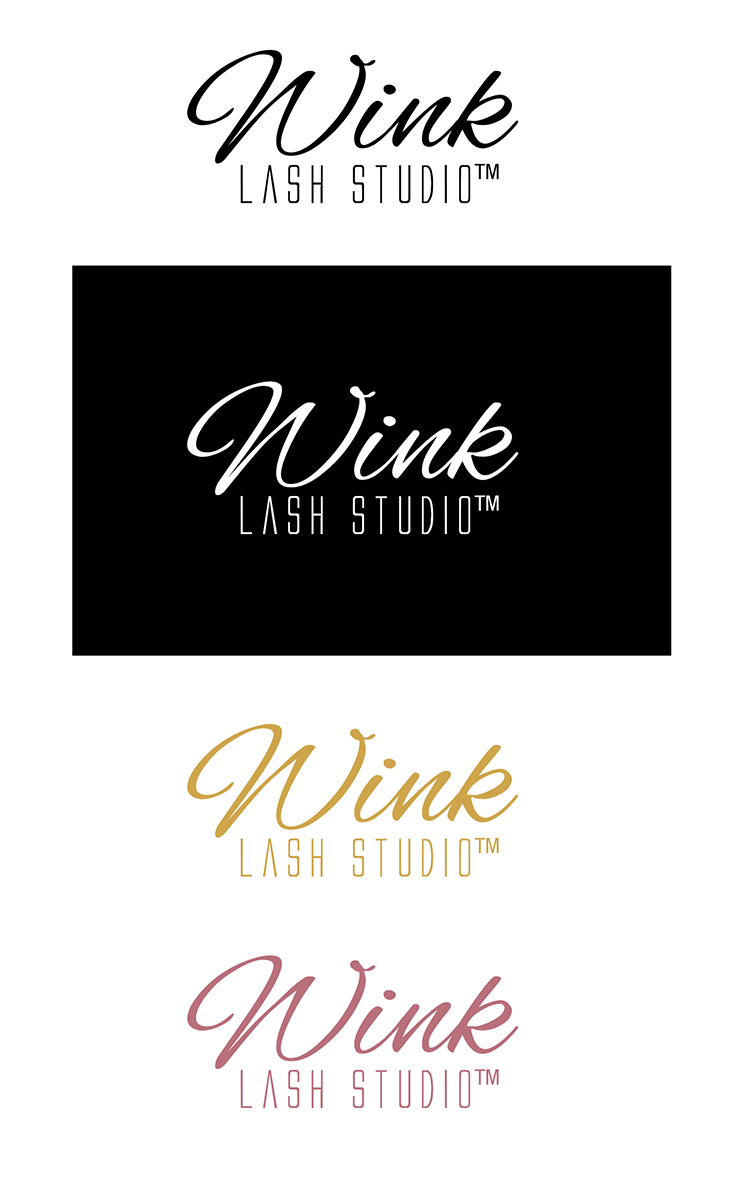 Logo Design by kirkalan for Wink Lash Studio Pty Ltd | Design #12265119