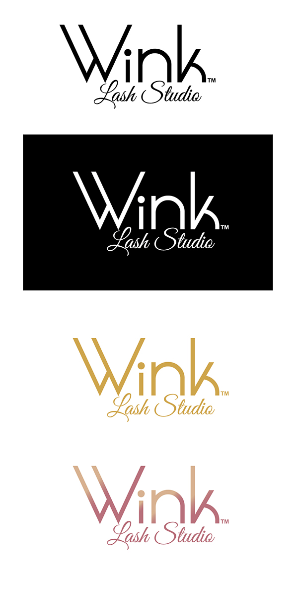 Logo Design by kirkalan for Wink Lash Studio Pty Ltd | Design #12270625