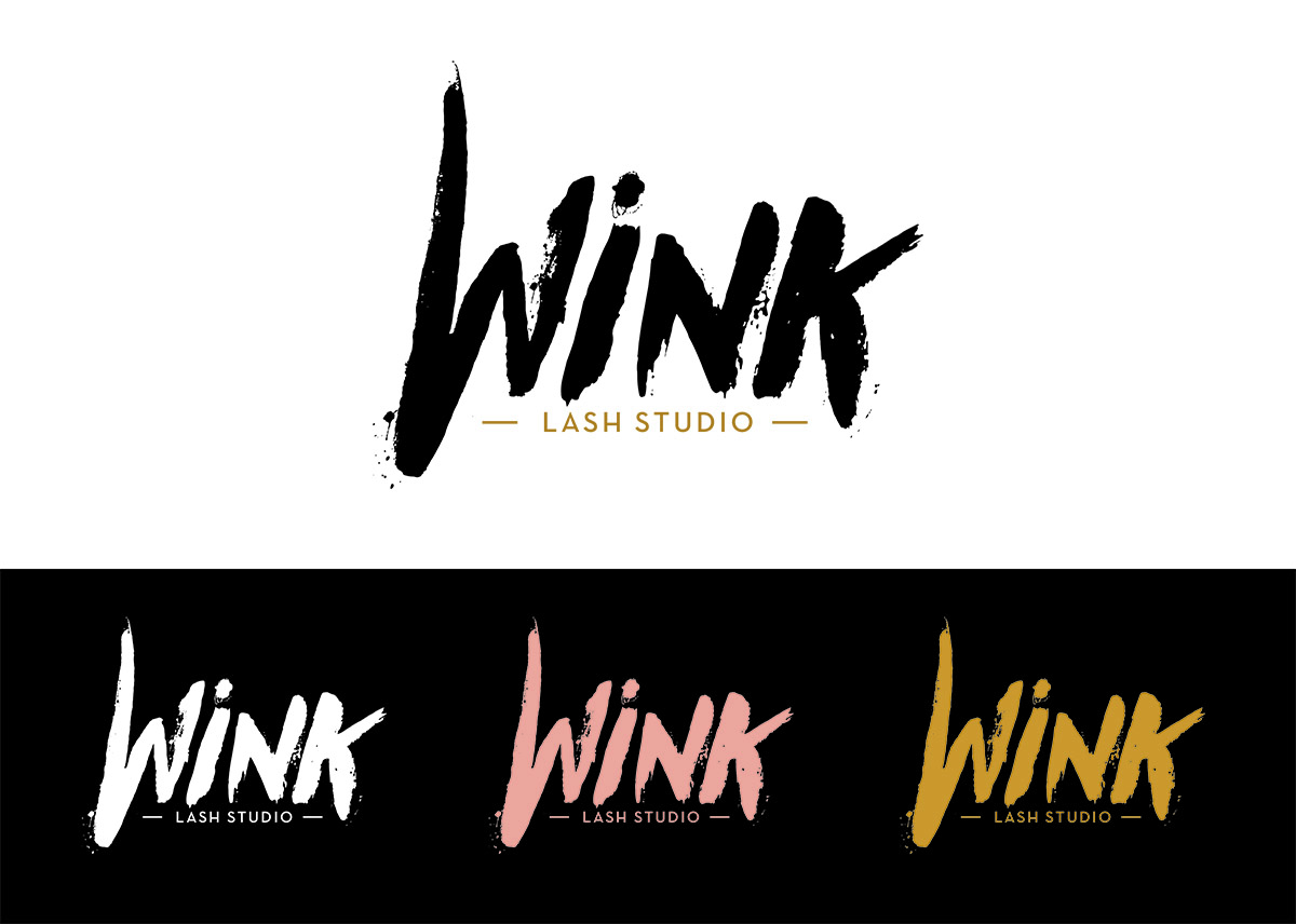 Logo Design by Fk_Design for Wink Lash Studio Pty Ltd | Design #12259672