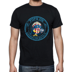 Pops On - T Shirt design for our start up popcorn business