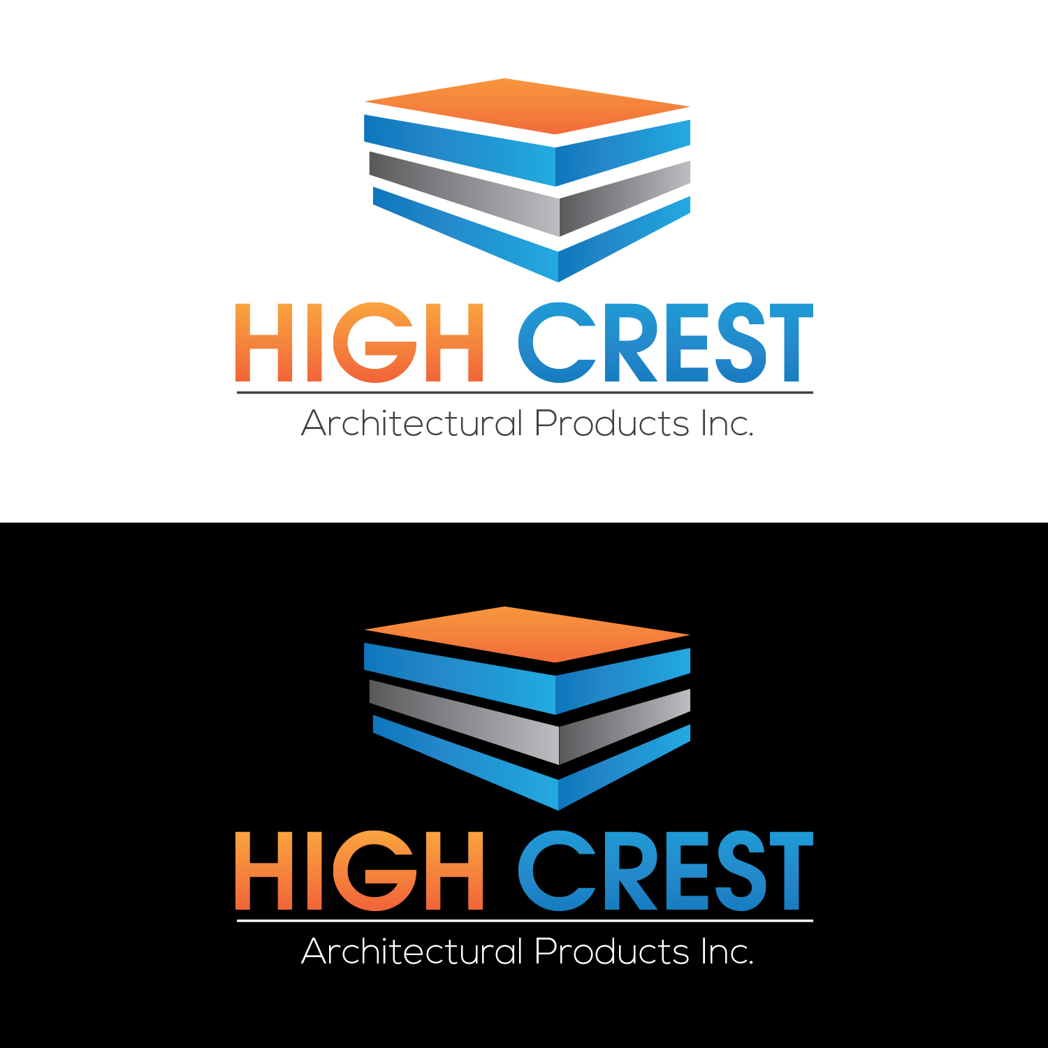 Diseño de Logo por MediaProductionArt para High Crest Architectural | Diseño: #12292826