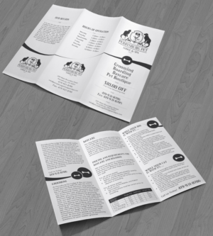 Animal Facility Brochure for Pet Boarding, Boutique, Doggie Daycare, Grooming | Brochure Design by Achiver
