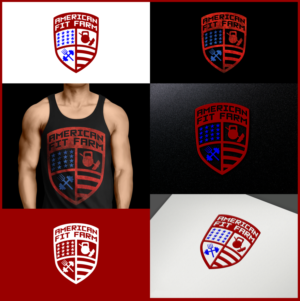 American Fit Farm | Logo Design by AFD