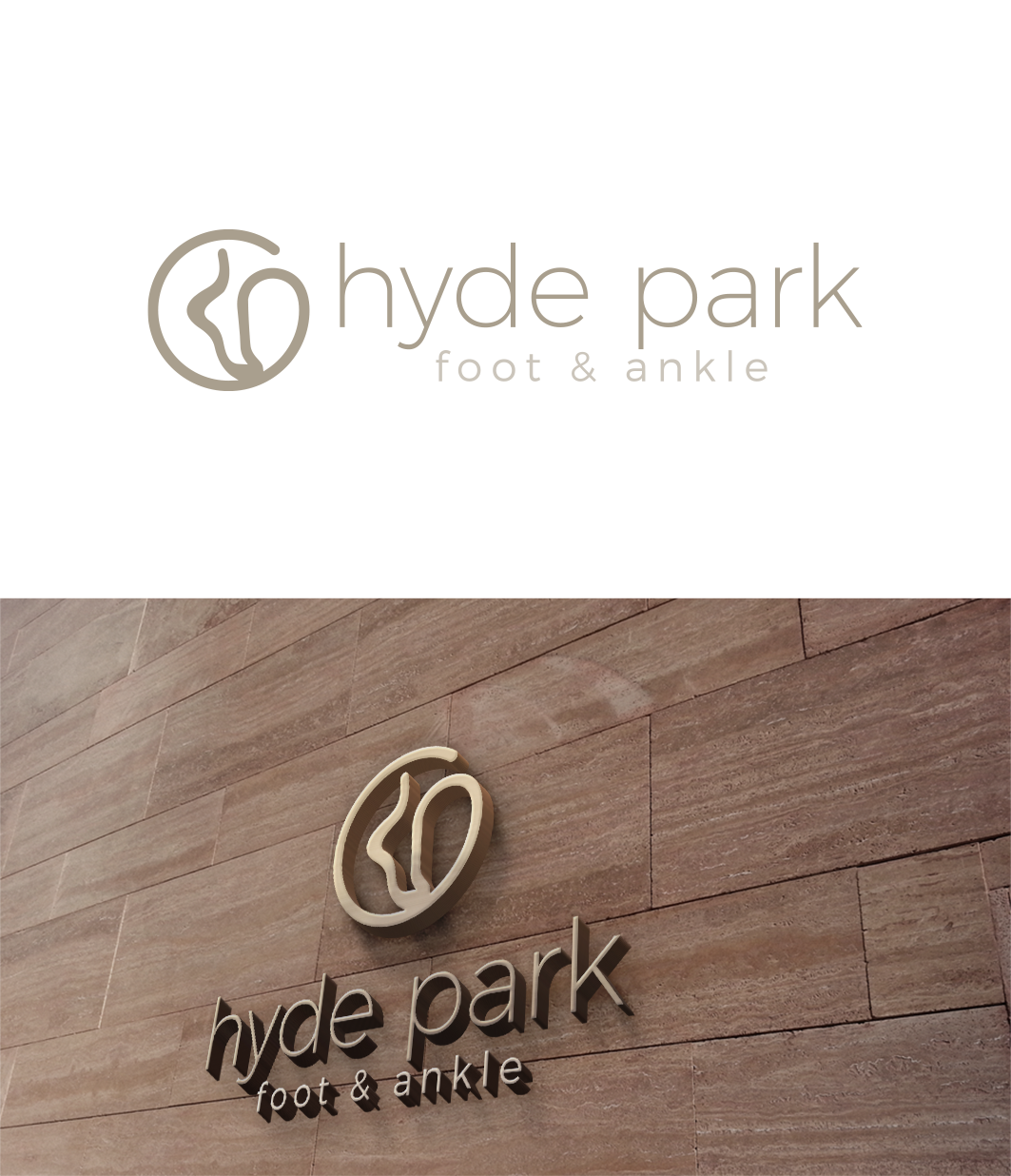 Logo Design by trufya for hyde park foot & ankle | Design #12438155