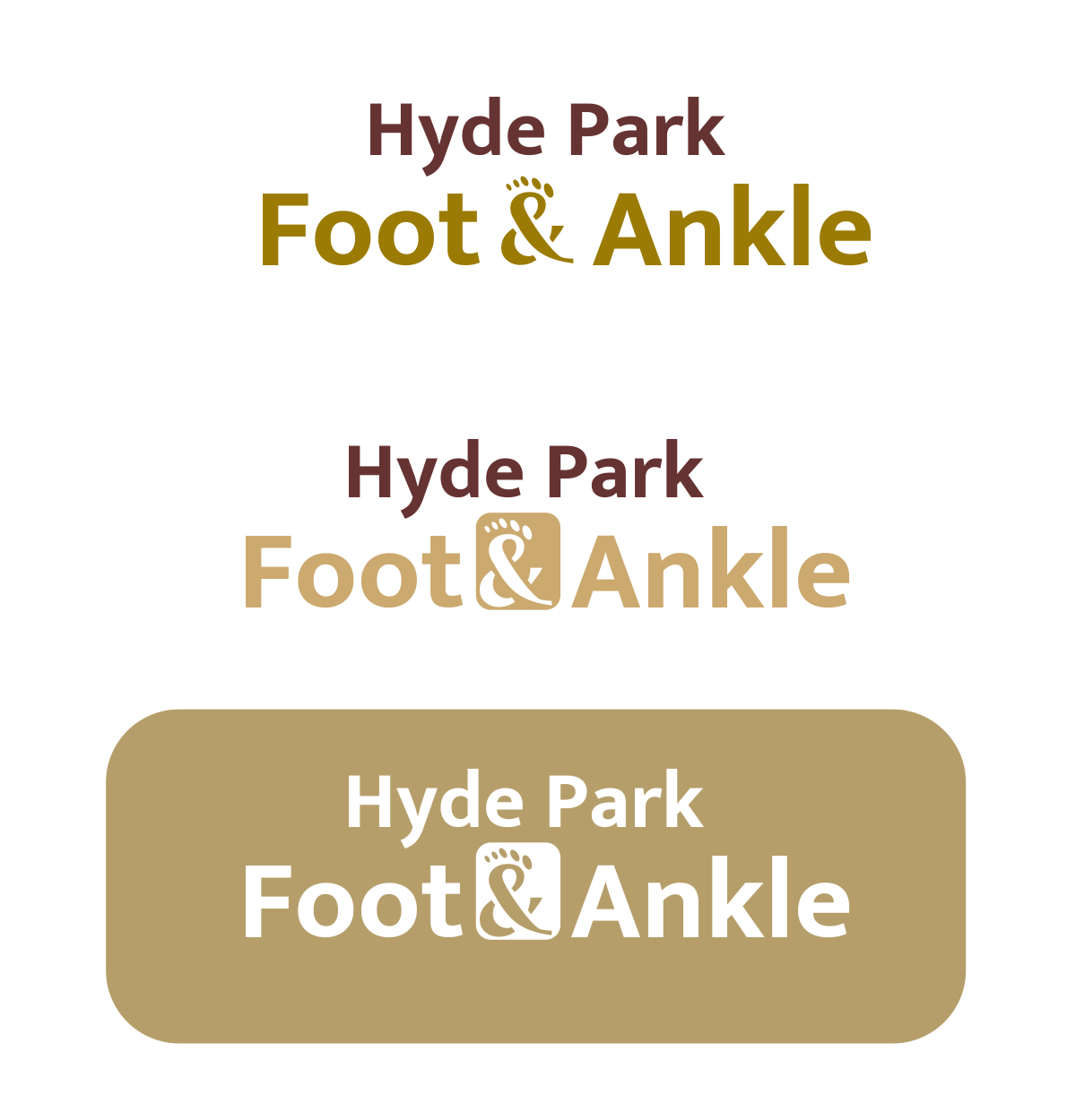 Logo Design by shahdesign1974 for hyde park foot & ankle | Design #12408523