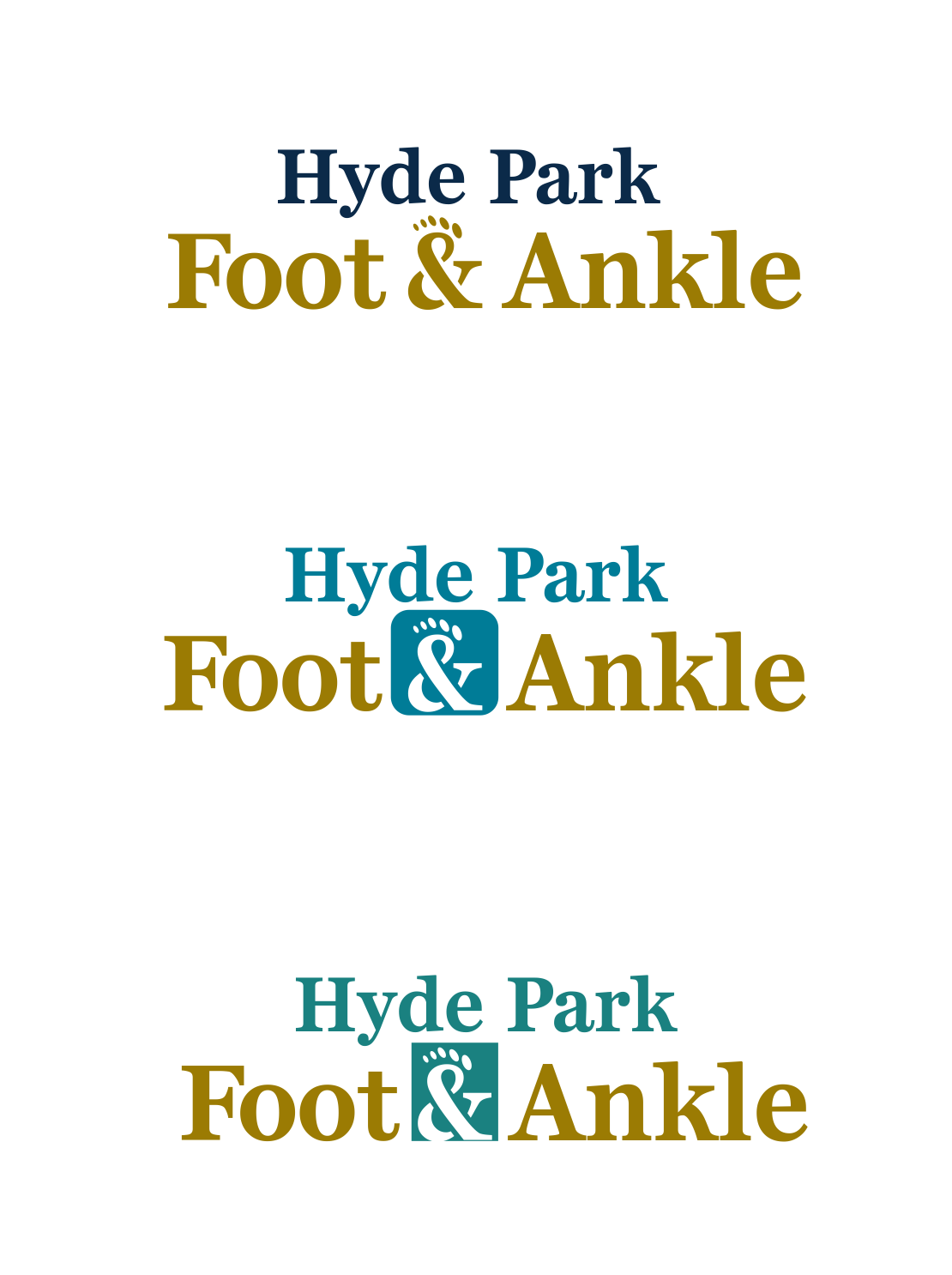 Logo Design by shahdesign1974 for hyde park foot & ankle | Design #12408545
