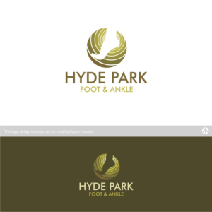Logo Design by MBARO for hyde park foot & ankle | Design #12348775