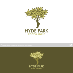 Logo Design by MBARO for hyde park foot & ankle | Design: #12348776