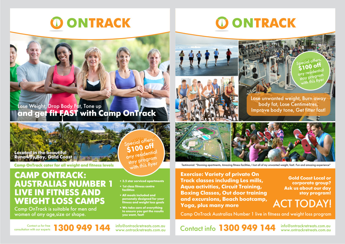 Playful, Modern Flyer Design job. Flyer brief for a company in Regarding Fitness Boot Camp Flyer Template