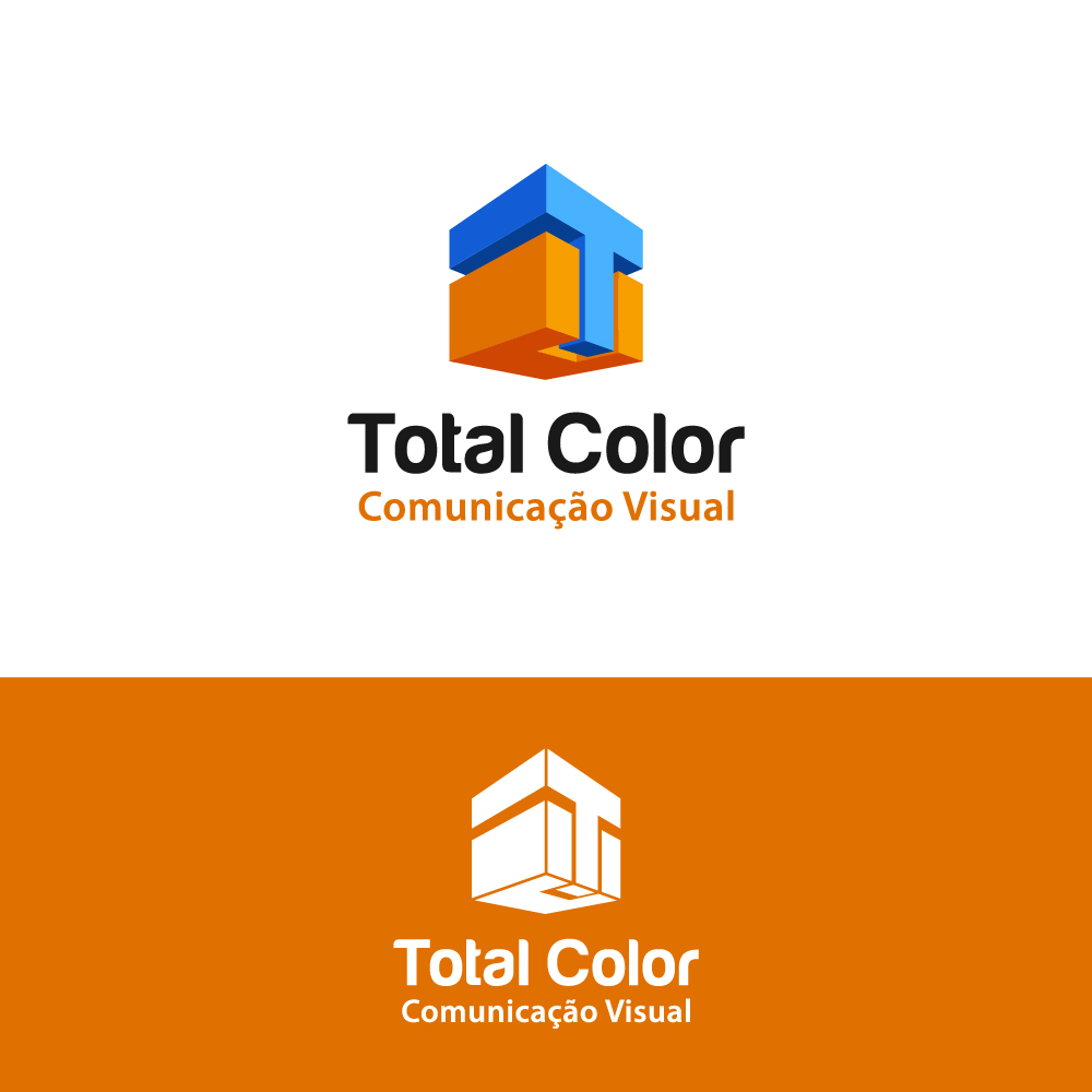 Logo Design by @vorbys for Total Color Comunicação Ltda. | Design #12421506