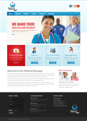 Wordpress Design by pb for this project | Design: #2404820