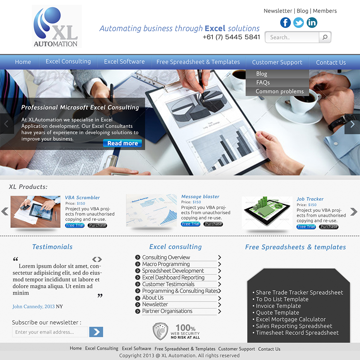 Web Design by MS Design for MyOfficeInTheCloud | Design #2417551