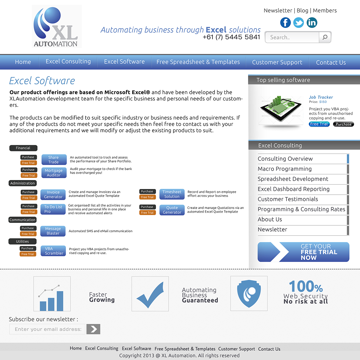 Web Design by MS Design for MyOfficeInTheCloud | Design #2417565