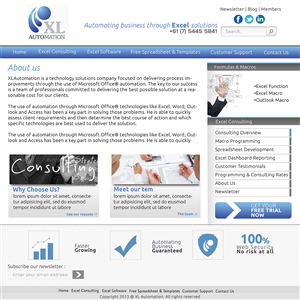 Web Design by MS Design for MyOfficeInTheCloud | Design: #2417580