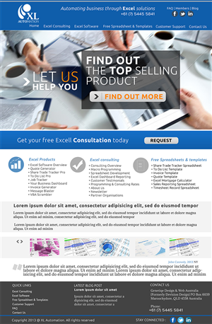 Web-Design von MS Design für MyOfficeInTheCloud | Design #2432159