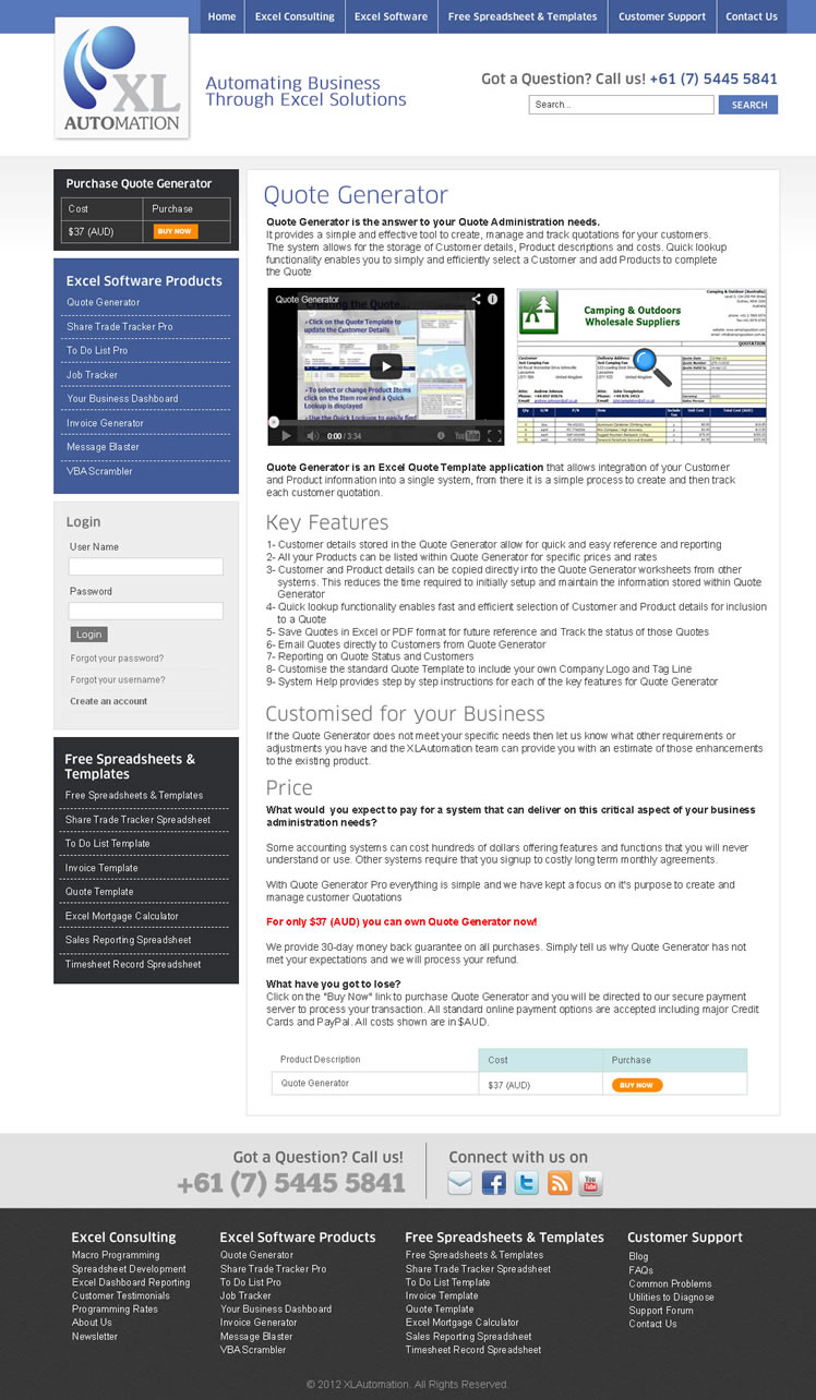 Web Design by DesignCreativity4you for MyOfficeInTheCloud | Design #2442884