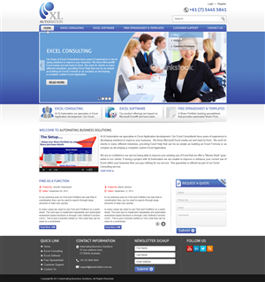 Web Design by MycroDesigns for MyOfficeInTheCloud | Design: #2414817