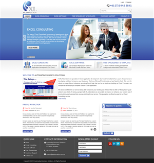 Web Design by MycroDesigns for MyOfficeInTheCloud | Design: #2414865