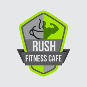 Logo-Design von Jcarlos für Rush Fitness Cafe | Design #12368427