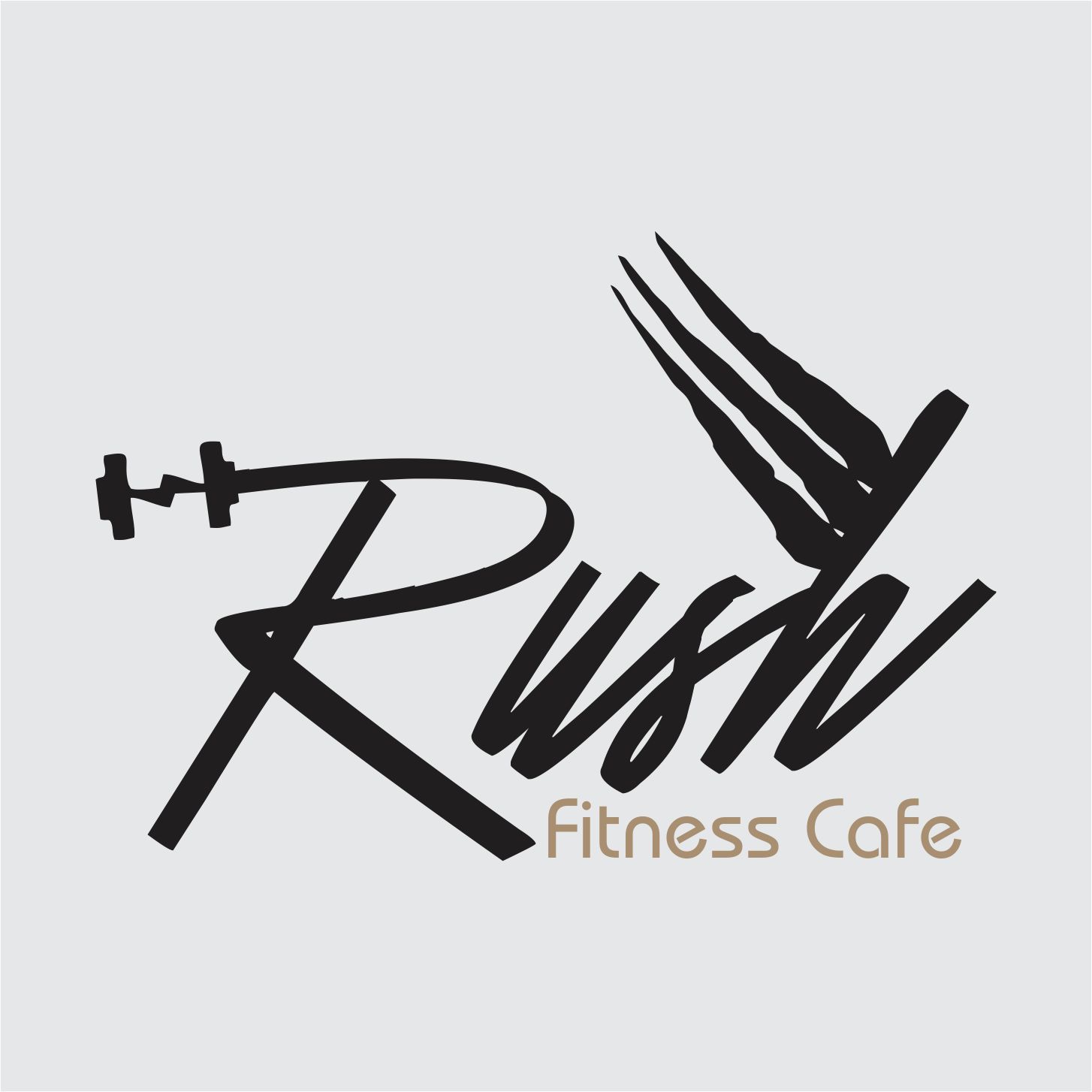 Logo Design by Jcarlos for Rush Fitness Cafe | Design #12368428