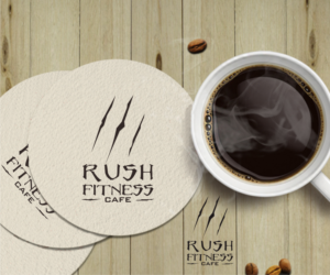 Logo-Design von suryokusumo für Rush Fitness Cafe | Design #12334248
