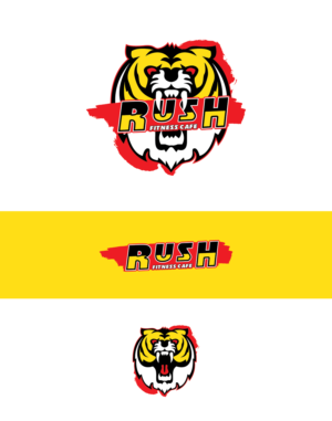 Diseño de Logo por BuntarBG para Rush Fitness Cafe | Diseño: #12403600