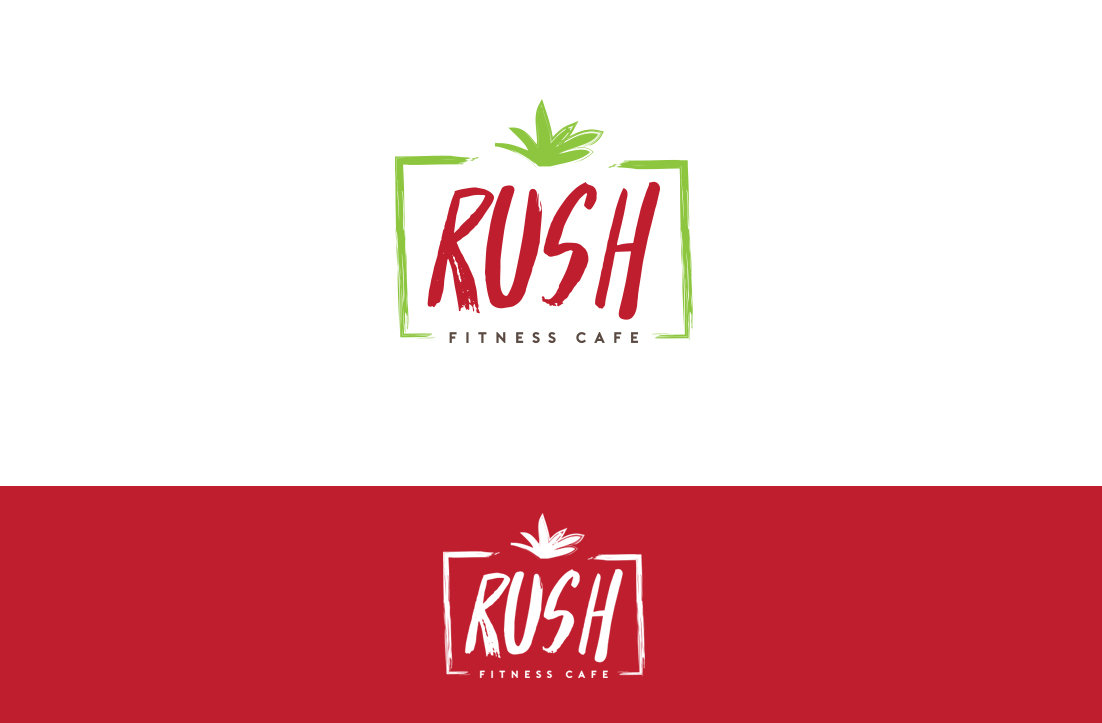 Logo Design by GLDesigns for Rush Fitness Cafe | Design #12310298