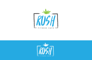 Diseño de Logo por GLDesigns para Rush Fitness Cafe | Diseño: #12317024