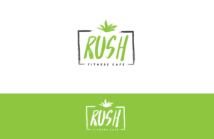 Diseño de Logo por GLDesigns para Rush Fitness Cafe | Diseño: #12317025