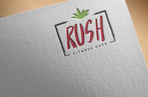 Diseño de Logo por GLDesigns para Rush Fitness Cafe | Diseño: #12319021