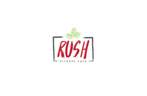 Diseño de Logo por GLDesigns para Rush Fitness Cafe | Diseño: #12356971