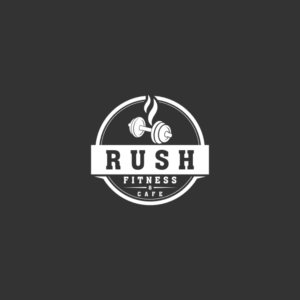 Diseño de Logo por Mbembet para Rush Fitness Cafe | Diseño: #12387374