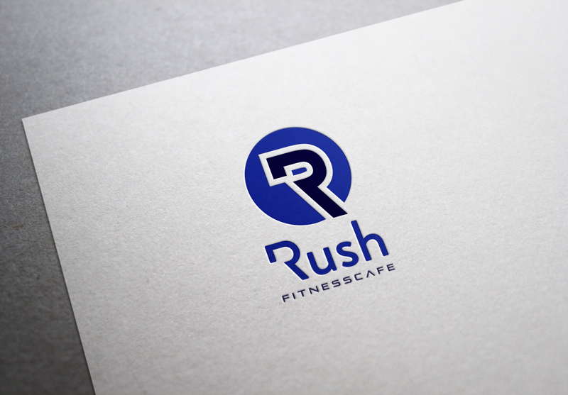 Logo Design by noishotori for Rush Fitness Cafe | Design #12386059