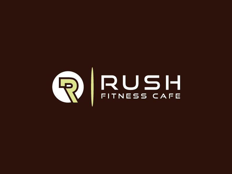 Logo Design by noishotori for Rush Fitness Cafe | Design #12386081