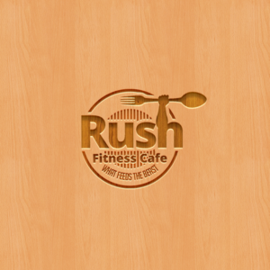 Diseño de Logo por vIctor para Rush Fitness Cafe | Diseño: #12312187