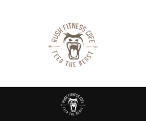 Diseño de Logo por benito para Rush Fitness Cafe | Diseño: #12326845