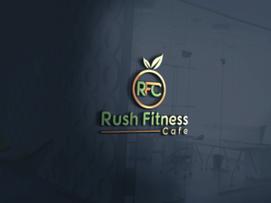 Diseño de Logo por Mehedi Hasan ™ para Rush Fitness Cafe | Diseño: #12311109