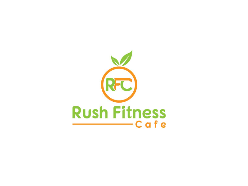 Logo Design by Mehedi Hasan ™ for Rush Fitness Cafe | Design #12311112
