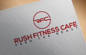 Diseño de Logo por designlogo007 para Rush Fitness Cafe | Diseño: #12311783