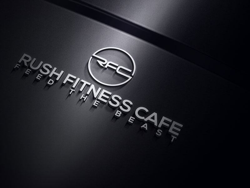Logo Design by designlogo007 for Rush Fitness Cafe | Design #12311785