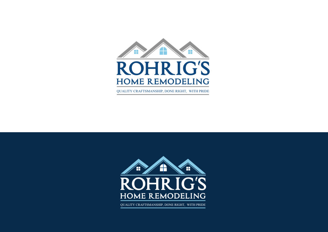 Diseño de Logo por Design Spot para Rohrig's Home Remodeling | Diseño #12251396